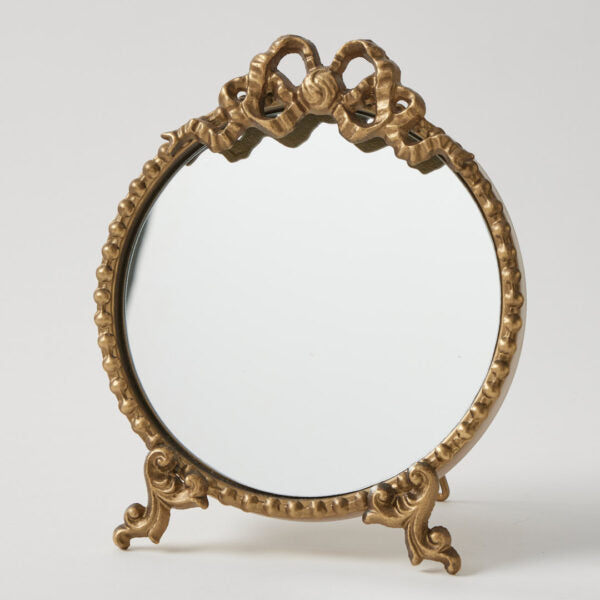 Babette Standing Mirror - Antique Gold