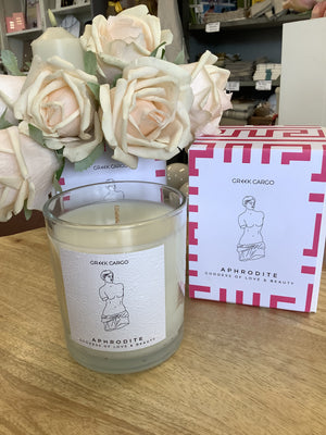 Aphrodite Soy Candle by Greek Cargo
