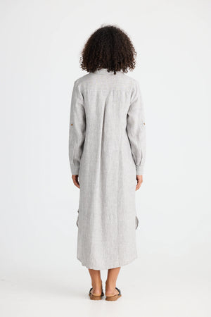 Castro Overshirt - Charcoal Fleck