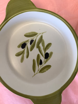Small Olive Bowl with Handles