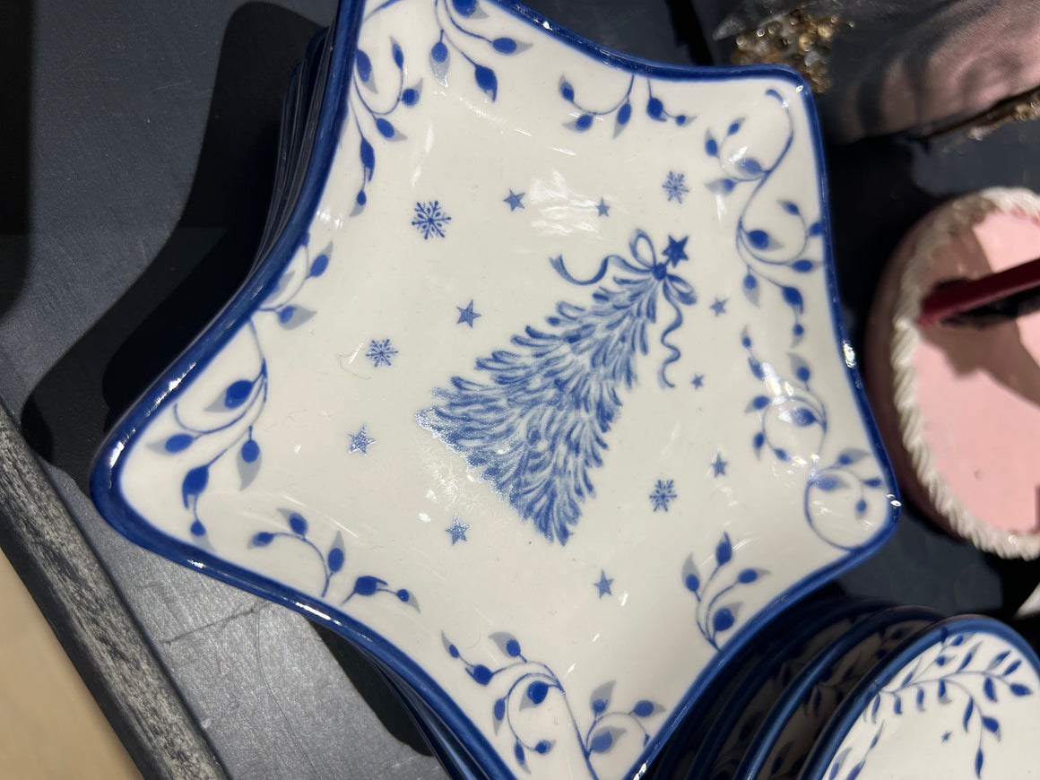 Nutcracker Wonderland Trinket Tray - Star/Heart/Tree