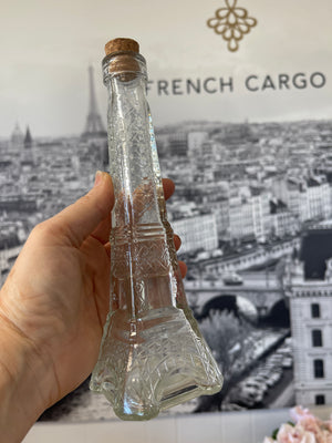 Eiffel Tower Glass Bottle Jar