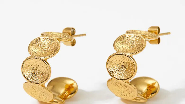 Amalfi Earrings - Gold