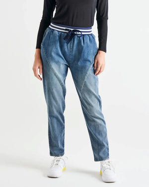 Dakota Denim Jogger Jean - Bay Blue