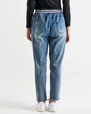 Dakota Denim Jogger Jean - Bay Blue