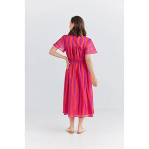 Blossom Dress - Yuzu Stripe