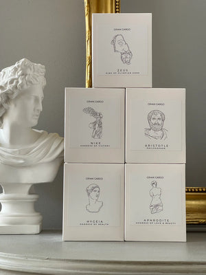 Aristotle - Soy Wax Candle by Greek Cargo