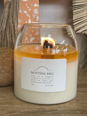 Notting Hill - White Tea & Bergamot Soy Wax Candle 360g