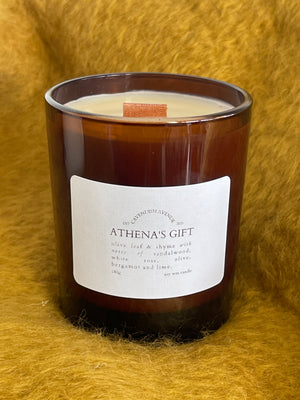 Athena's Gift - Olive Leaf and Thyme Soy Wax Candle