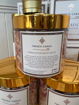 French Cargo Signature Collection - Mon Tresor Limited Edition Himalayan Bath Salts
