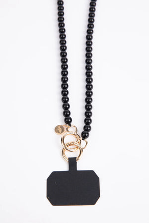 Nala Phone Chain - Black/White