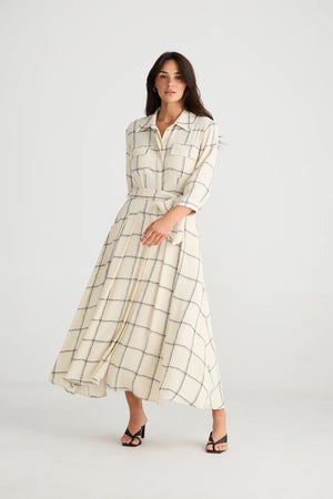 Rossellini Dress 3/4 Sleeves - On Track