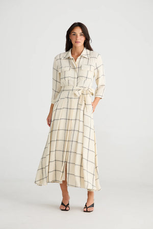 Rossellini Dress 3/4 Sleeves - On Track