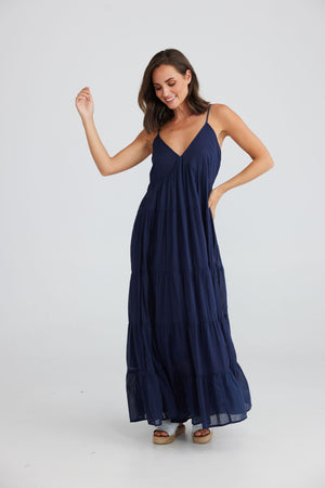 Solmar Dress - Navy