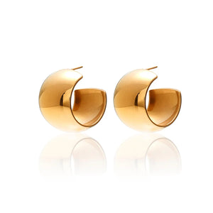 Sunkissed Hoop Earrings - Gold/Silver