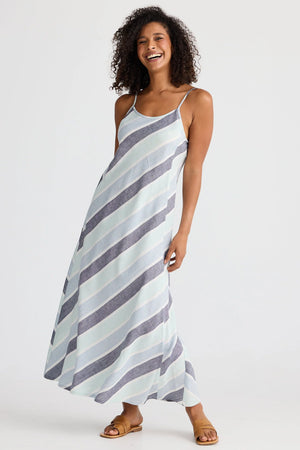 Claro Maxi Dress - Tulip Stripe