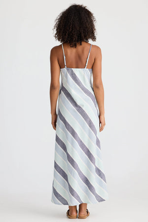 Claro Maxi Dress - Tulip Stripe