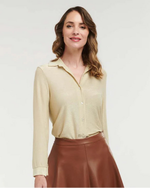Lurex Shirt - Gold