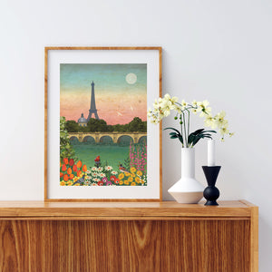 Paris Bridge - Limited Edition Fine Art Print (Unframed)
