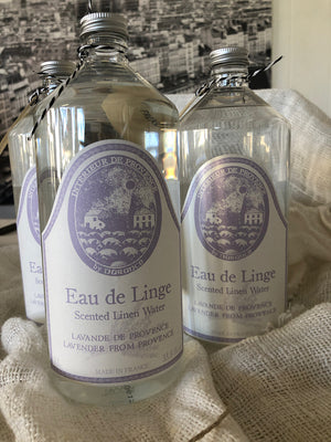 Durance French Scented Linen Water with Lavender 1L