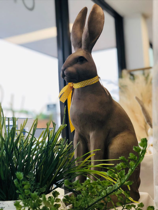 Harold the Hare | Ceramic Rabbit | Easter rabbit | Brown Rabbit ...